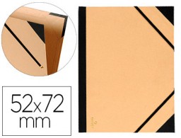 Carpeta de gomas para planos Canson 52x72 cm. kraft marrón